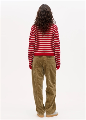 Cori polo strik Crimson Red Stripe Baum Und Pferdgarten 